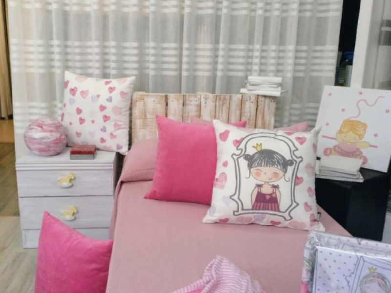 Cojines infantiles y ropa de cama